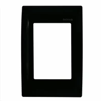 Placa 3 Módulos Negro