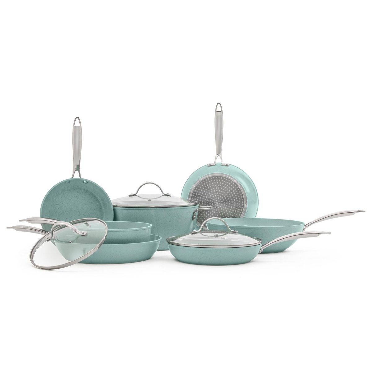 Batería de cocina 10 piezas Jadechef, marca Jadecook - Foto Principal