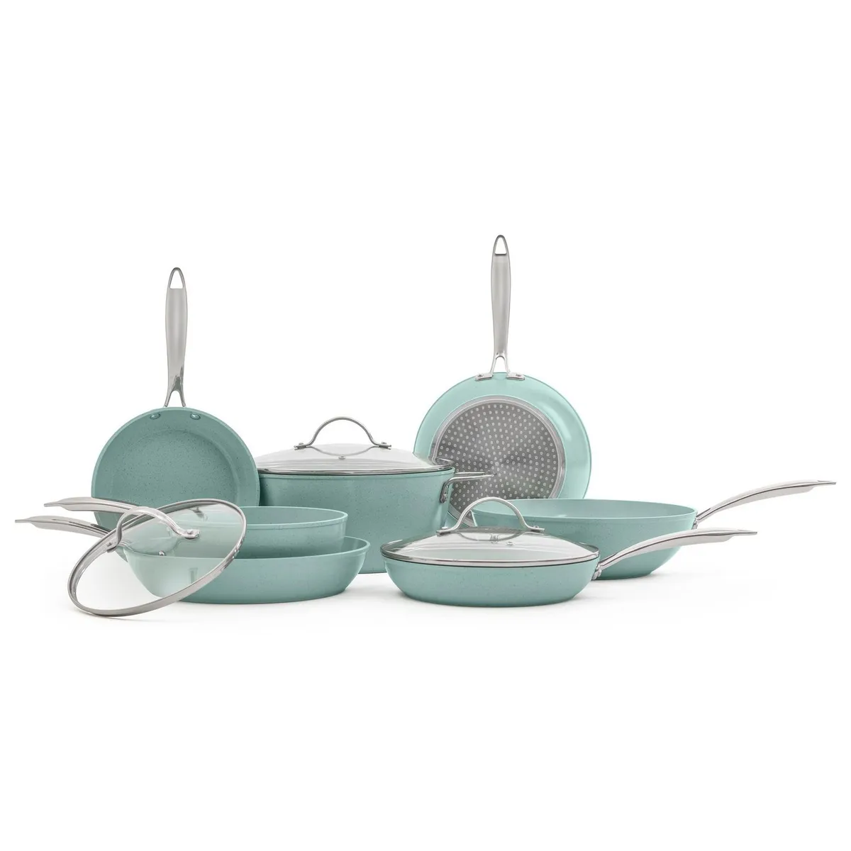 Batería de cocina 10 piezas Jadechef, marca Jadecook - Foto Principal