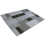 Tapete decorativo Área LT-19 de 120 x 160 cm Gris