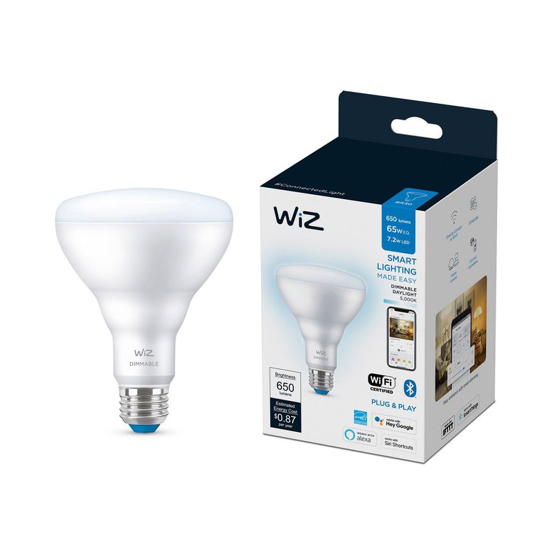 Wiz - Foco Inteligente Wiz BR30 de luz fría de 7.2W
