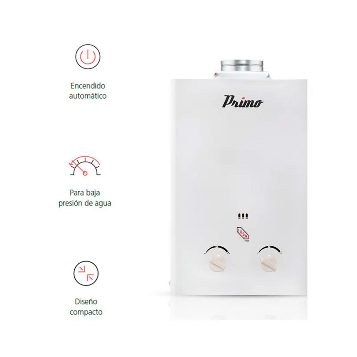 Primo - Calentador Instantaneo Primo 6L Gn