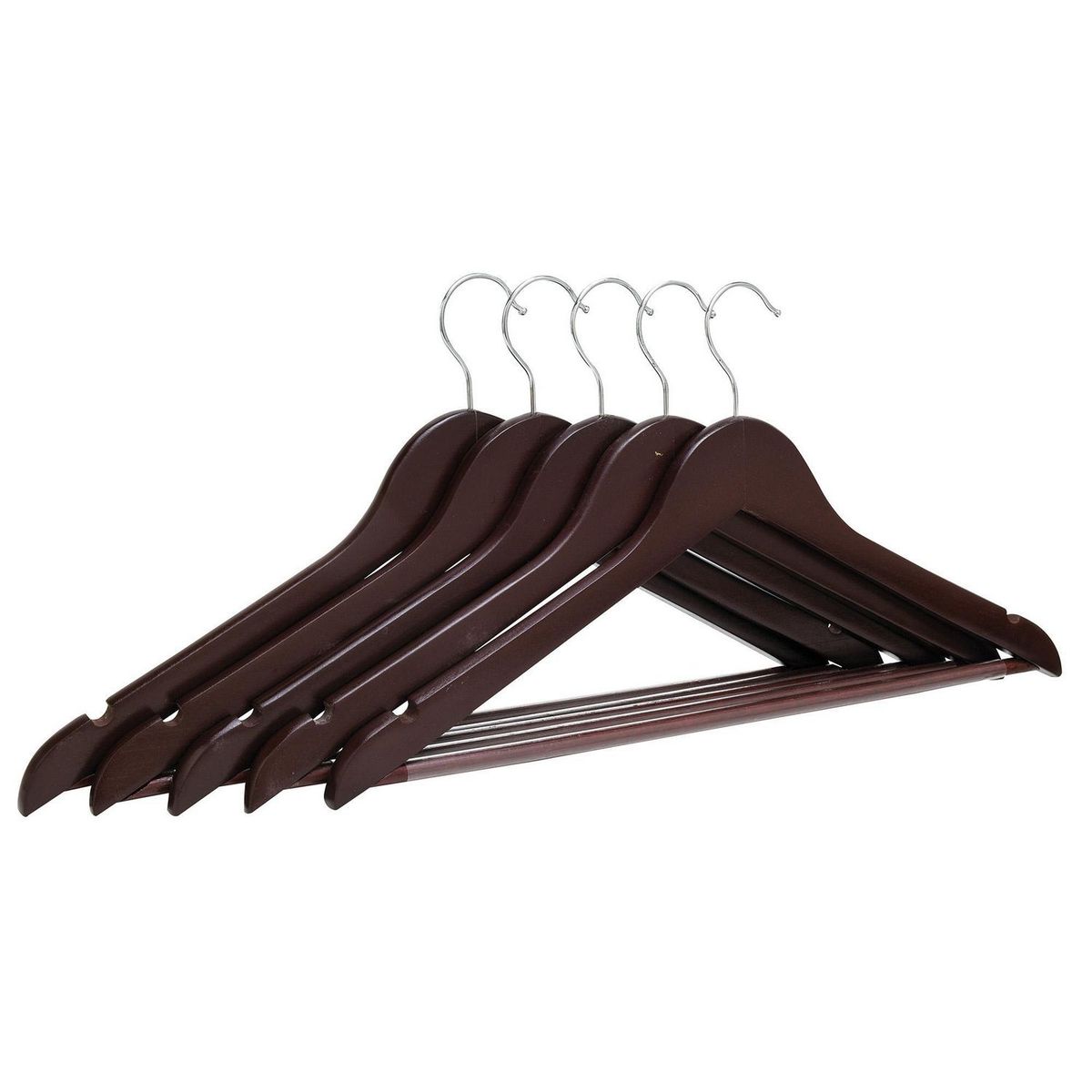 Better Space - Gancho madera maple 5 pzas