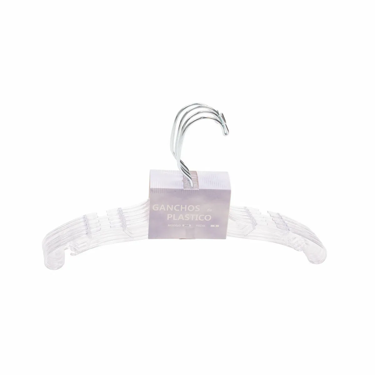 Gancho infantil transparente 5 pzas, marca Better Space - Foto Principal