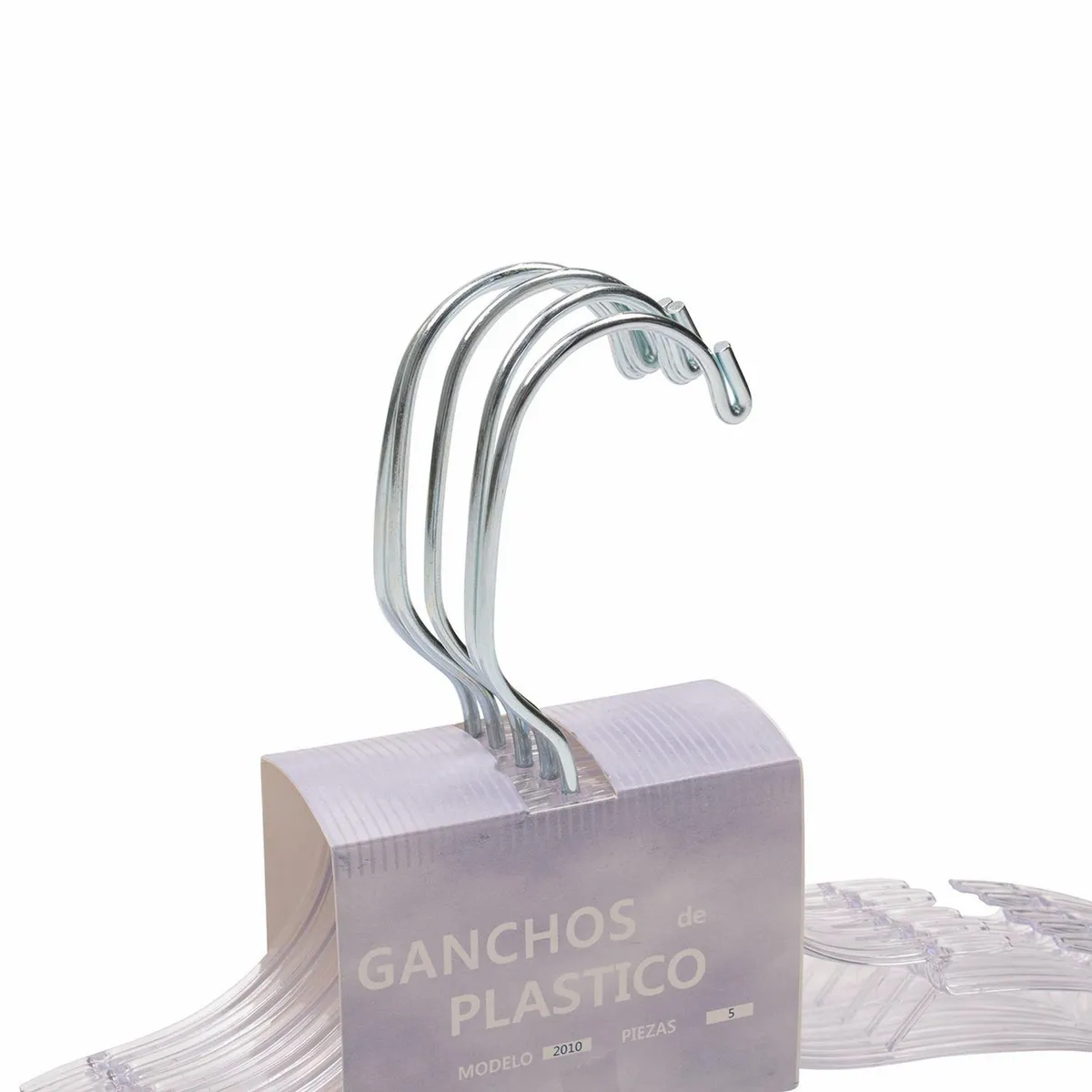 Gancho infantil transparente 5 pzas, marca Better Space - Foto 2