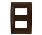 Placa 3 Mod Cristal Chocolate