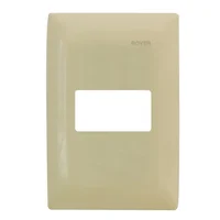 Placa 1 Módulo  Champagne