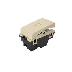 Interruptor Timbre 6A Negro