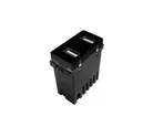 2 Puertos Usb 2A 1 Mód Neg