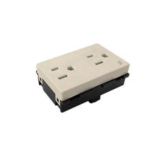 Receptáculo Dúplex 2P+T15A Neg
