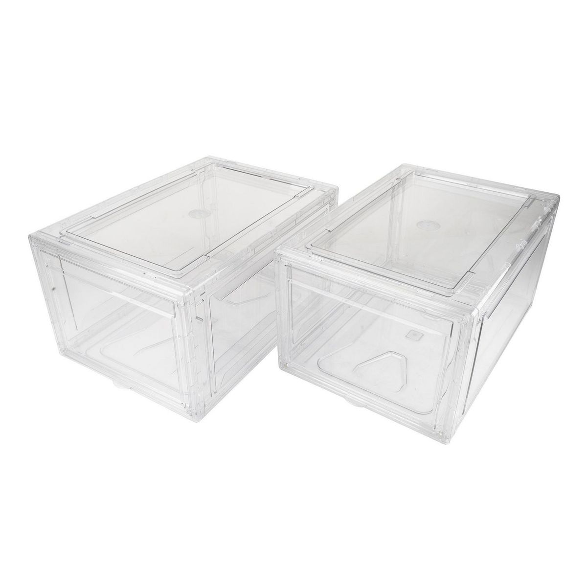 Set 2 cajas zapato apilable, marca AG Box - Foto 2