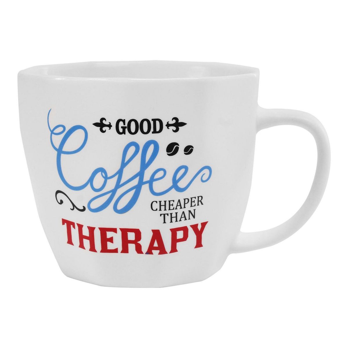 Taza de porcelana Cordayte 370 ml, marca Crown Baccara - Foto Principal