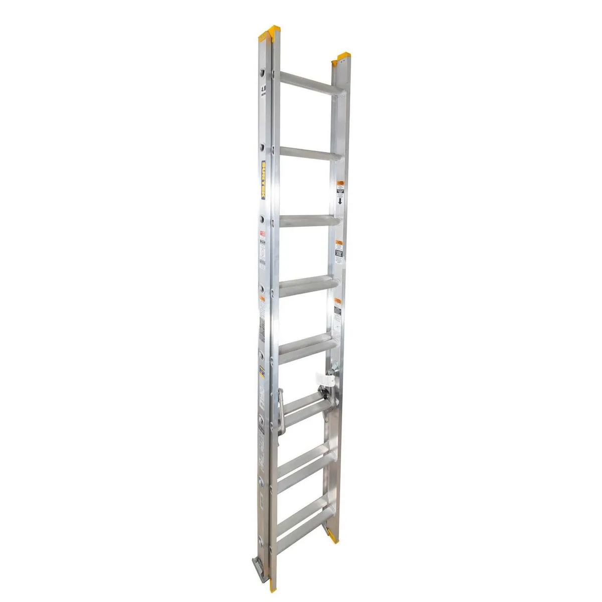 Escalera de extensión de aluminio de 16 peldaños 4.8 m hasta 90 kg, marca Surtek - Foto Principal