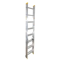Escalera de extensión aluminio de 16 peldaños
