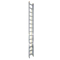 Escalera de extensión de aluminio de 28 peldaños 8.5 m hasta 90 kg