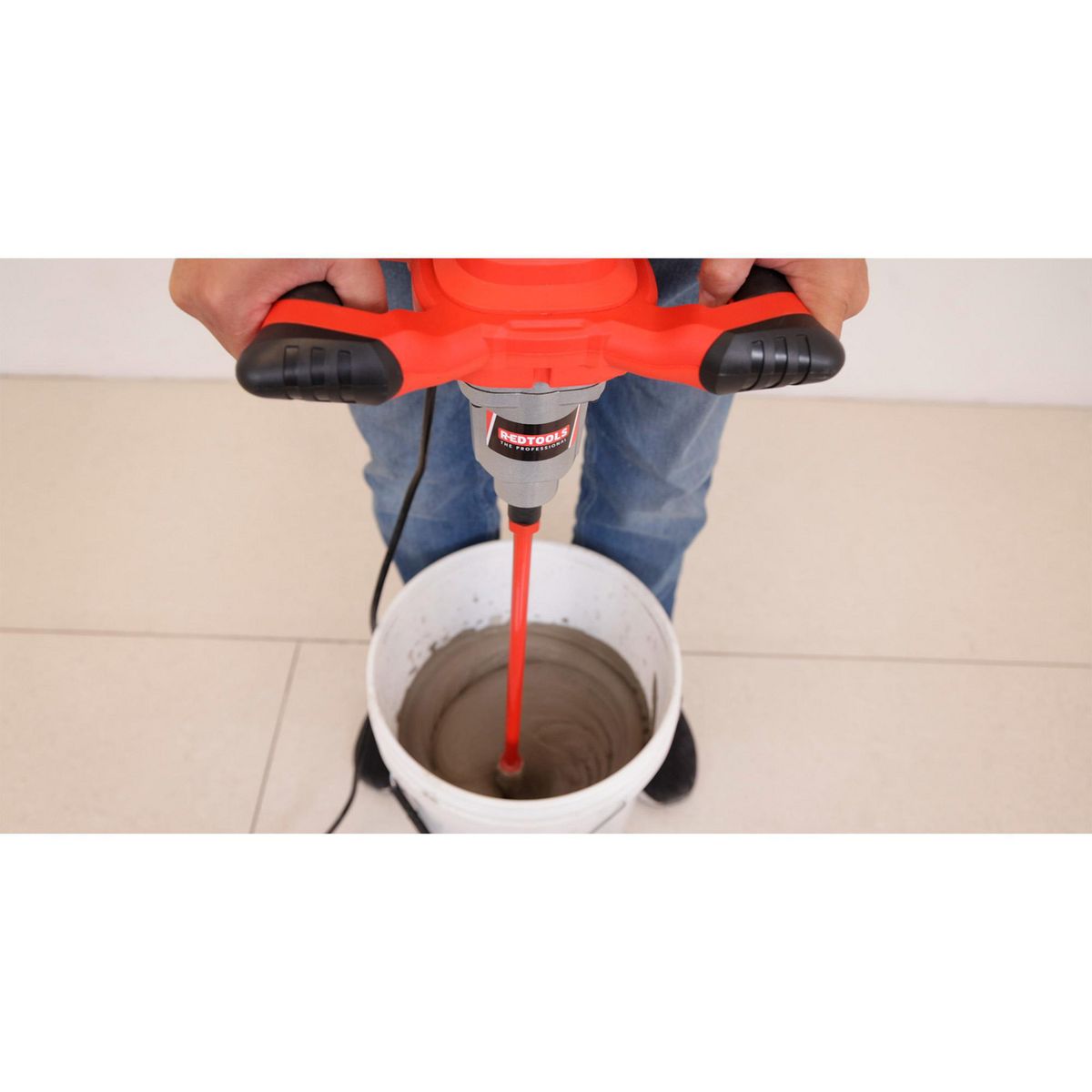 Redtools - Mezclador eléctrico profesional Pontencia 1200 W