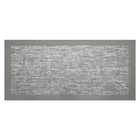 Tapete para entrada de 51 x 99 cm Gris