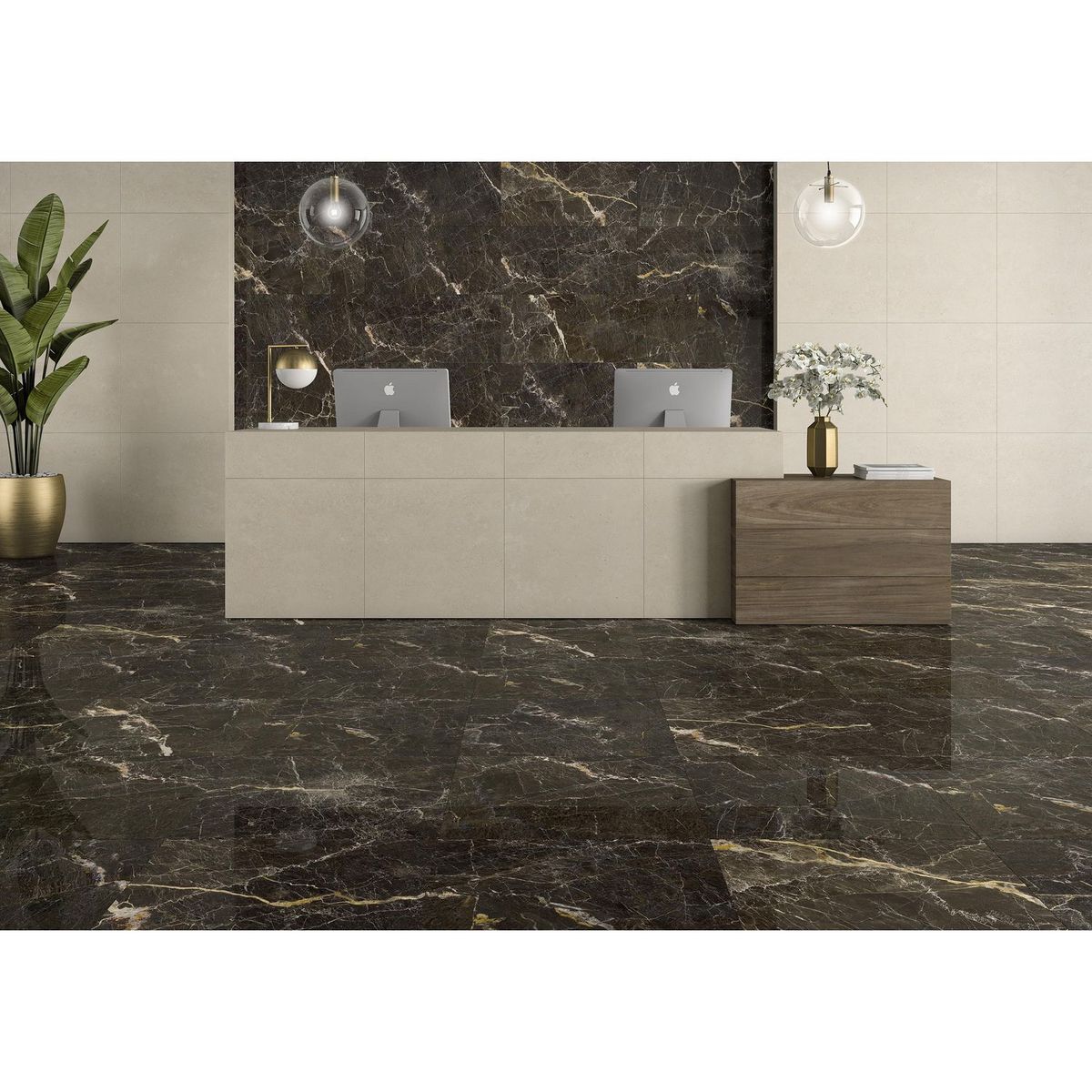 Piso Cerámico Masai 45x90 cm 1.62 m2, marca Porcelanite - Foto 2