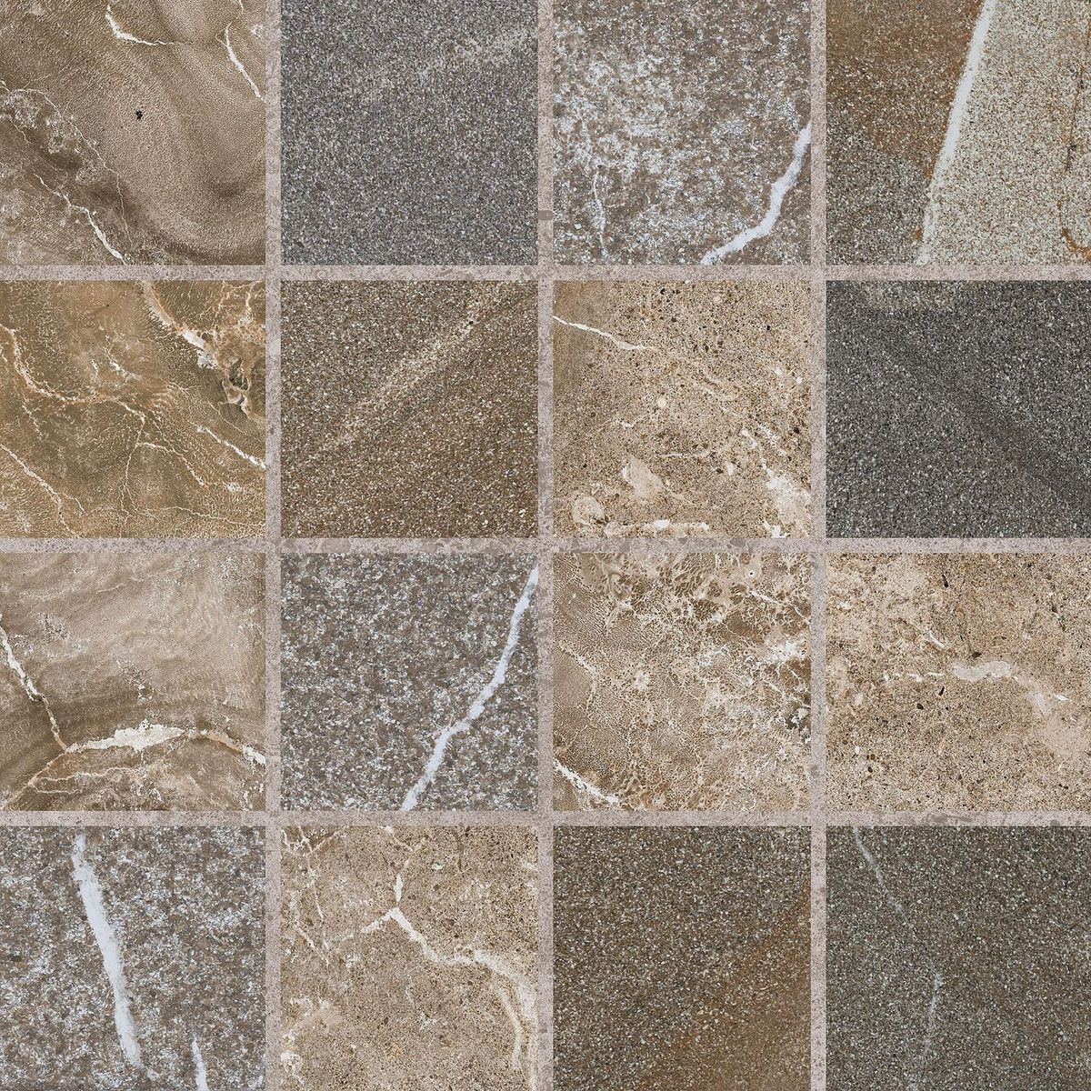 Porcelanite - Piso Cerámico 33X33 cm Jasper café 1.76