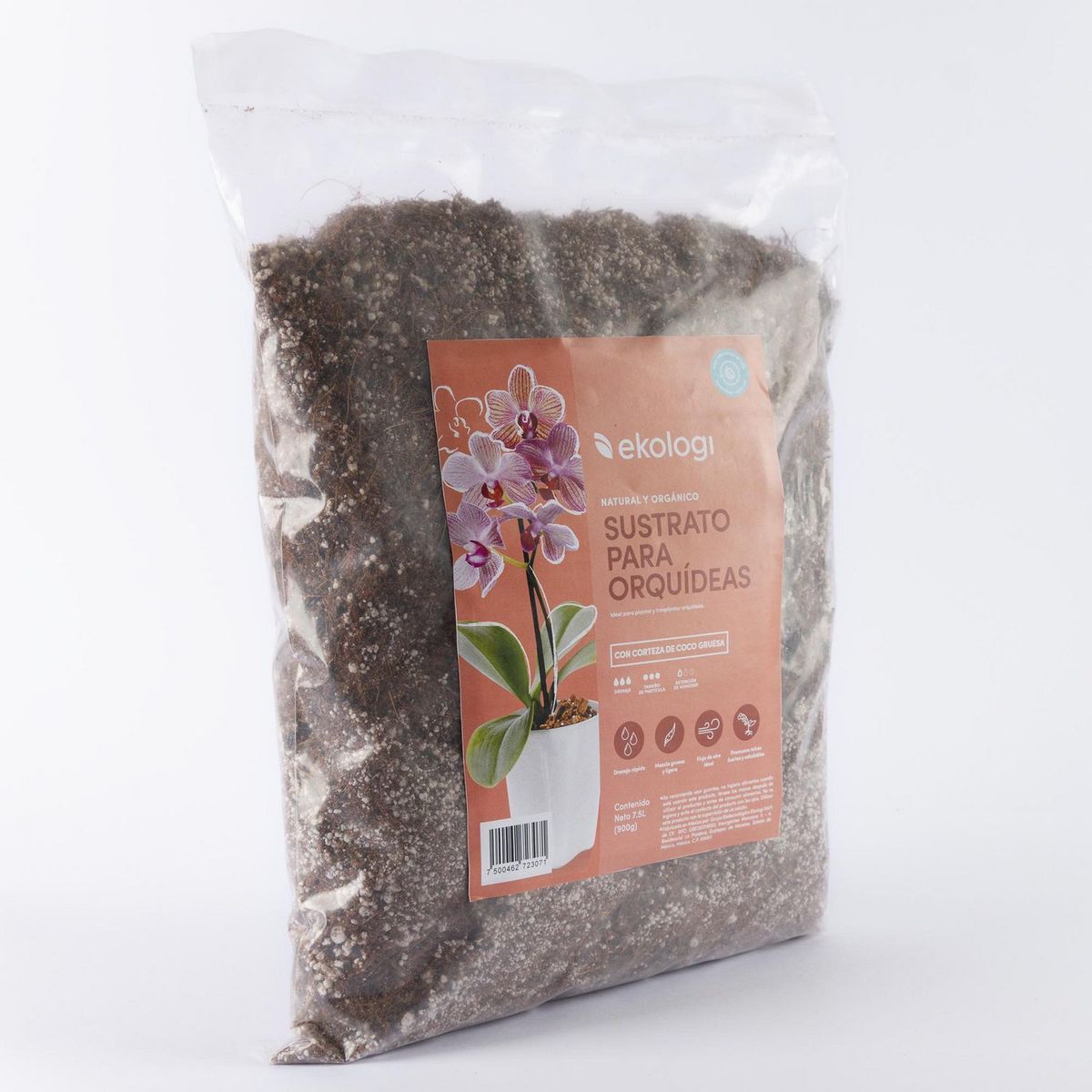 Ekologi - Sustrato para Orquídeas 7.5 L