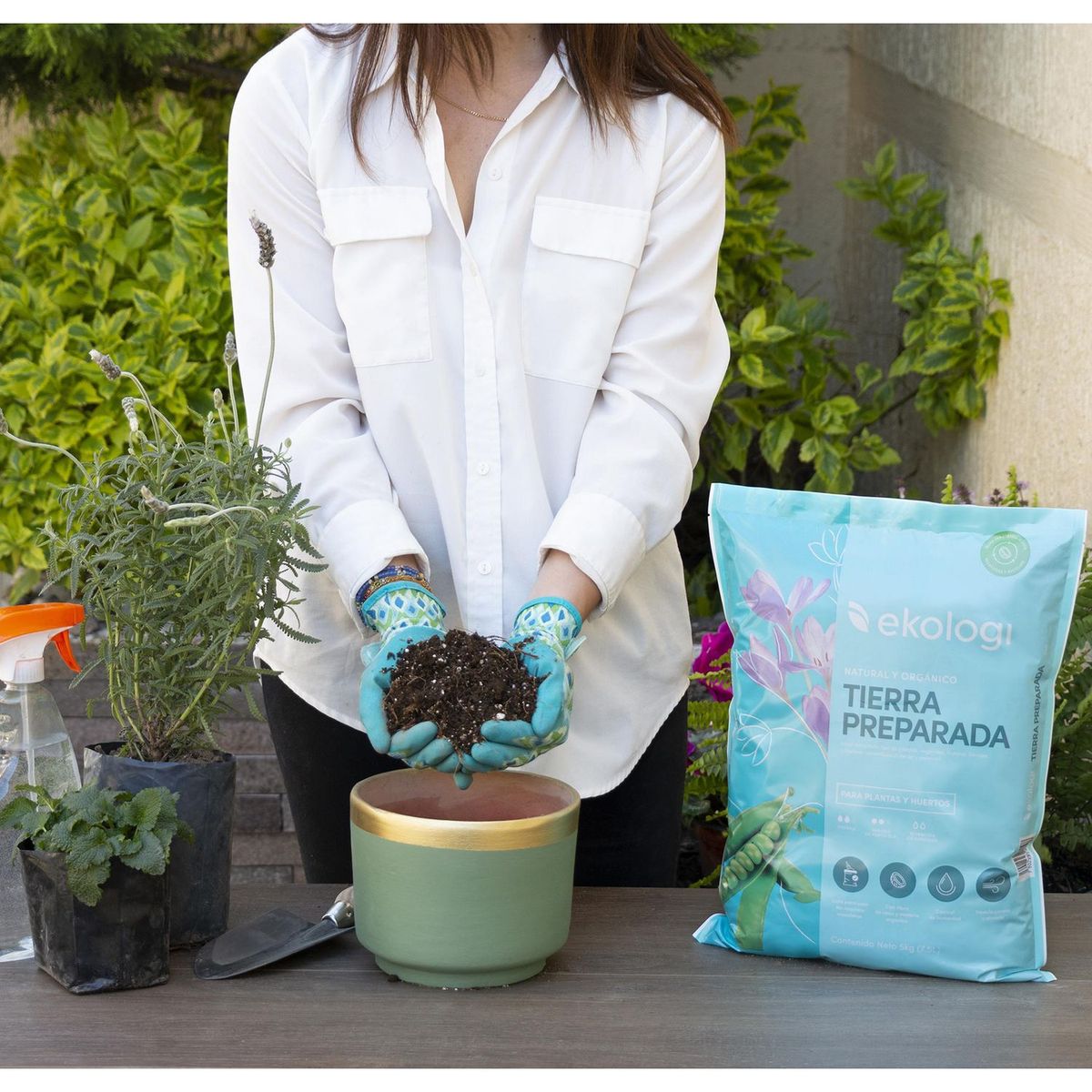 Ekologi - Tierra Para Plantas/Huertos 5Kg