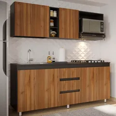 Cocina integral Arkala 1.8 metros Wengue Gales