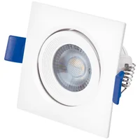 Luminario Cuadrado 3W, Luz Blanca, Empotrable