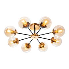 Lámpara de Techo Perla 8 Luces E27