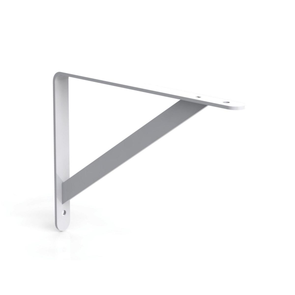 Ménsula Recta 15 x 21 cm blanco, marca Brico - Foto Principal