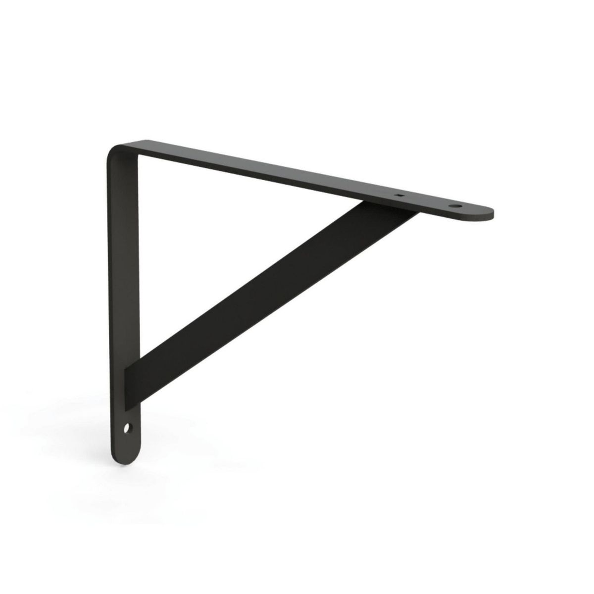 Brico - Ménsula Recta 15 x 21 cm negro