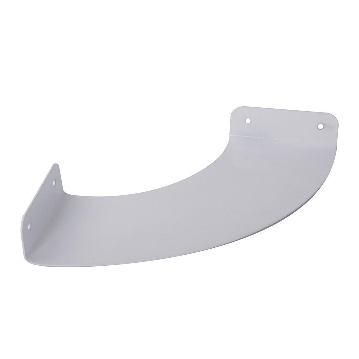 Brico - Soporte Tirante Curvo 18 x 18 cm blanco