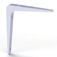Ménsula Plástica 23 x 23 cm blanco
