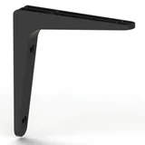 Ménsula Plástica 18 x 18 cm negro