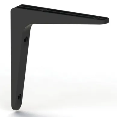 M�nsula Pl�stica 18 x 18 cm negro