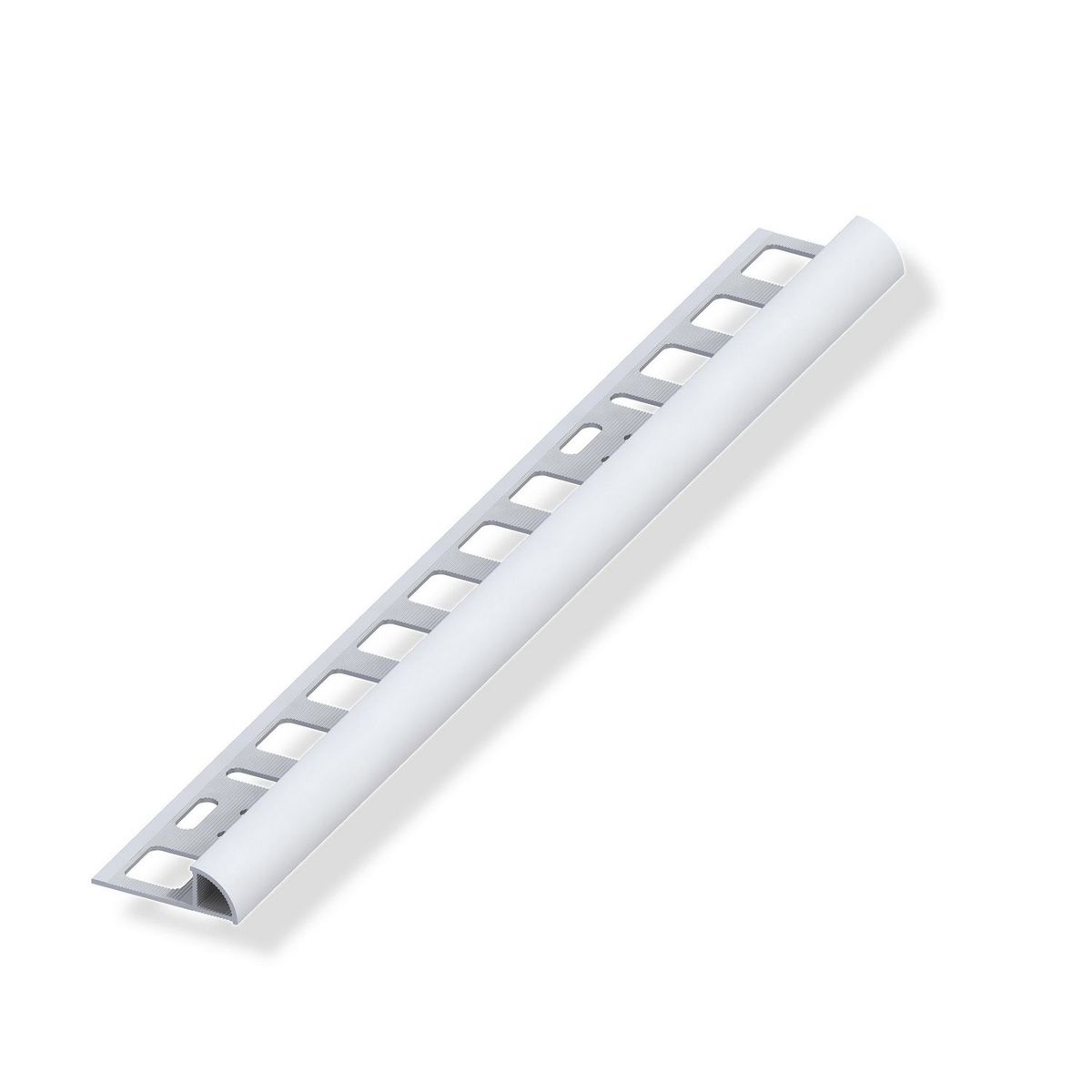 Alfer - Perfil "P" 10x19mm pvc gris