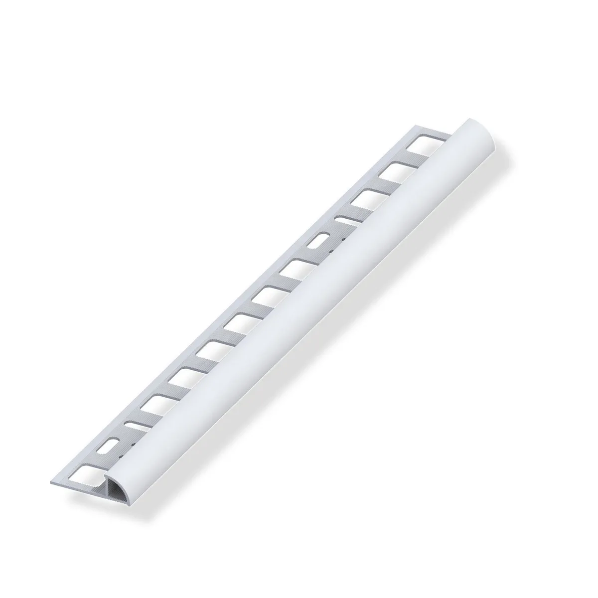 Alfer - Perfil "P" 10x19mm pvc gris