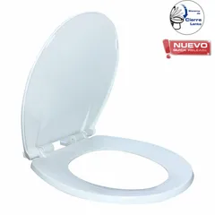 Asiento Baño Redondo Cerrado Slow Quickrelease