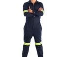 Overol 100% Azul con Reflejante Extra Grande XL