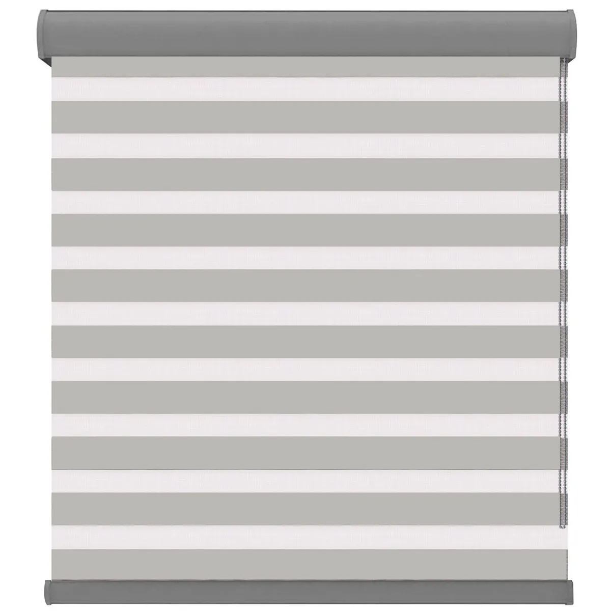 Home Collection - Persiana enrollable twin basic gris 1.30mx2.40m