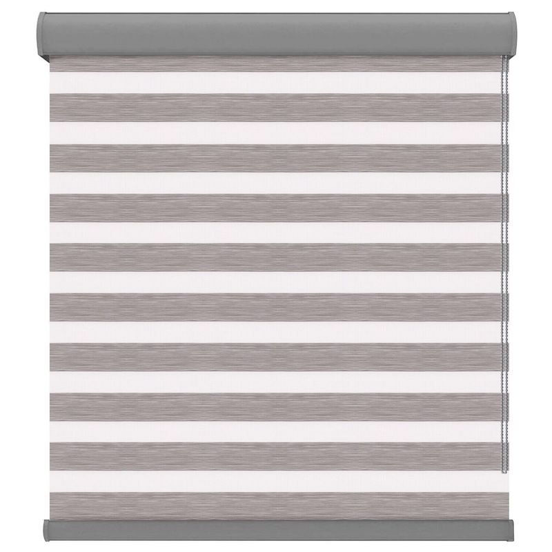 Home Collection - Persiana enrollable twin dimout gris 2.00mx2.80m