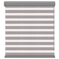 Persiana enrollable twin dimout gris 1.20mx2.40m