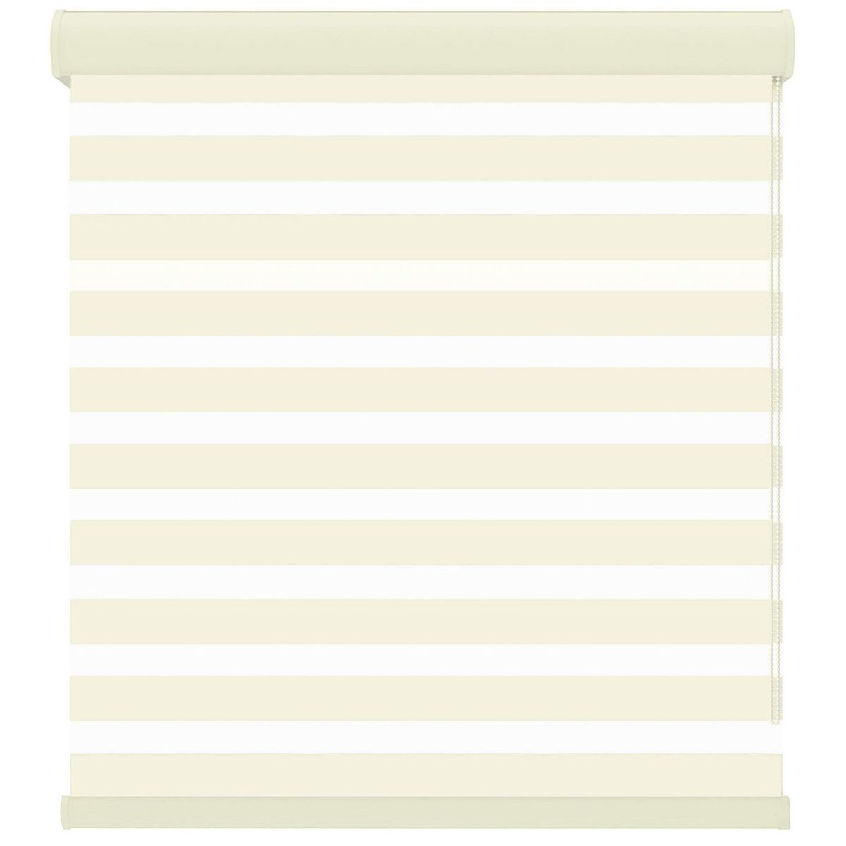 Home Collection - Persiana enrollable twin basic crema 2.00mx1.50m