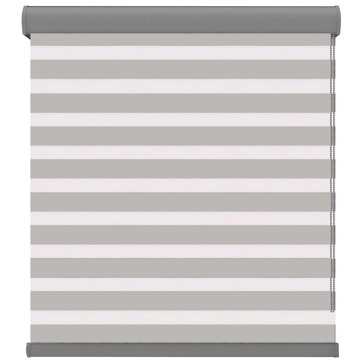 Home Collection - Persiana enrollable twin basic gris 2.45mx2.00m