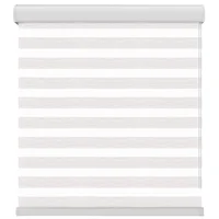 Persiana enrollable twin dimout blanco 1.70mx2.60m