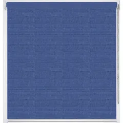 Persiana Enrollable Linno Translucido Azul 1.30mx1.35m