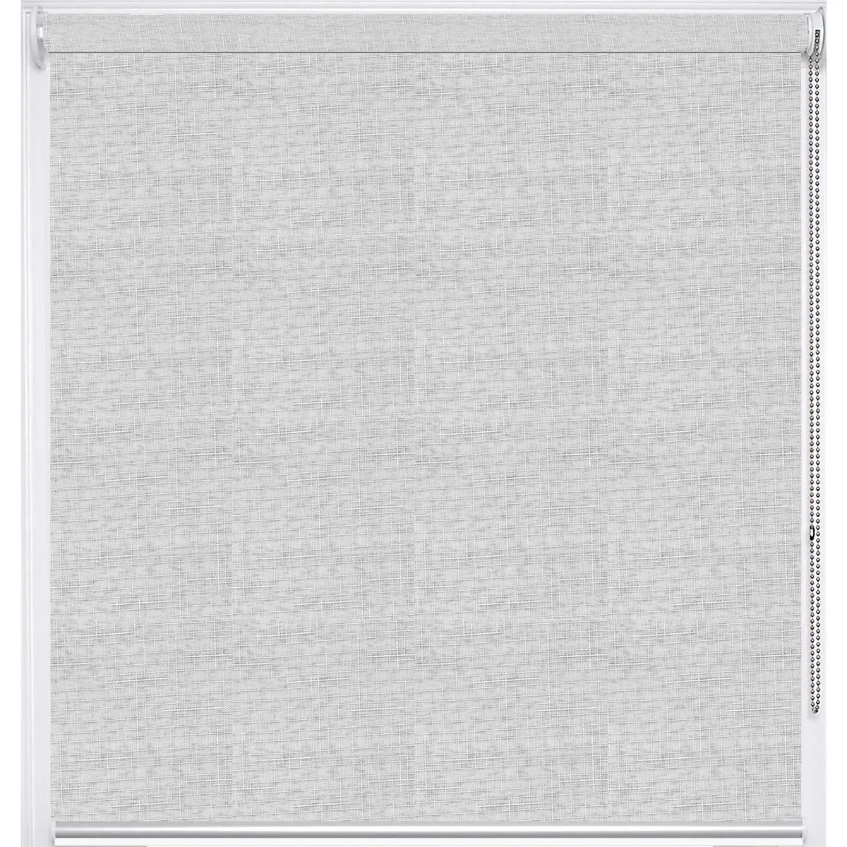 Persiana enrollable linno translucido gris 1.80mx1.50m, marca Home Collection - Foto Principal