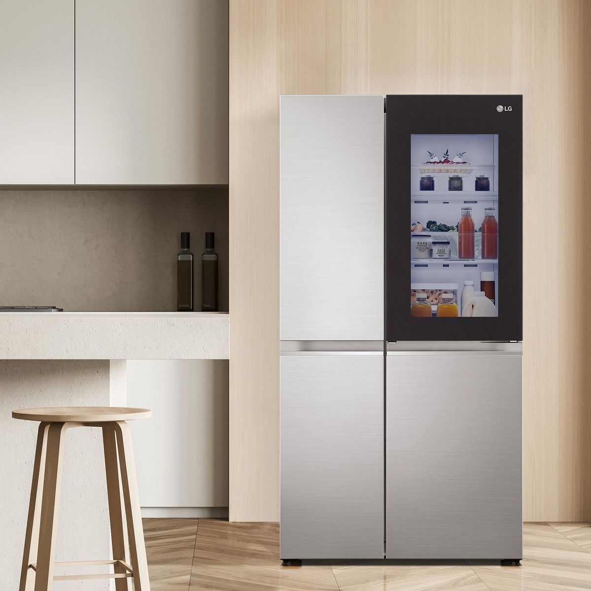 Refrigerador Lg 28 pies3 Side by Side Gris Vs27Bxqp, marca Lg - Foto Principal