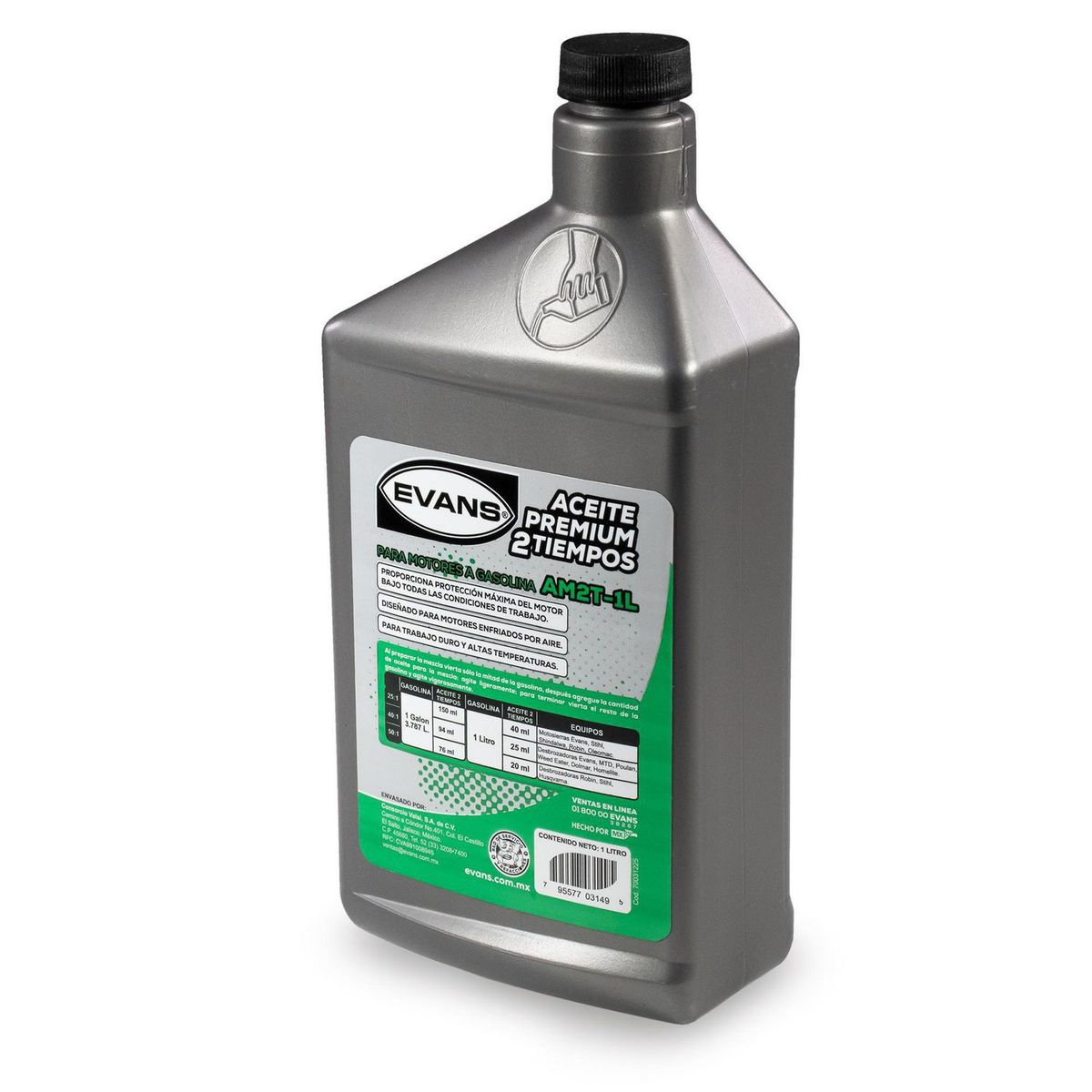 Evans - Aceite para motores de 2 tiempos
