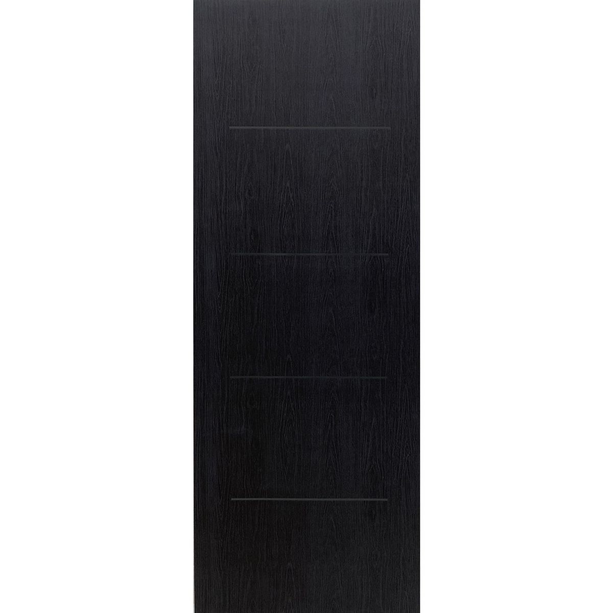 Puerta Tambor MDF Nápoles Gris Obsidiana 4 Líneas Intermedias 85 x 213 cm, marca Multimarca - Foto Principal