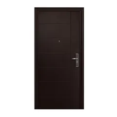 Puerta Seguridad Dublín Chocolate Izquierda 95 x 215 cm